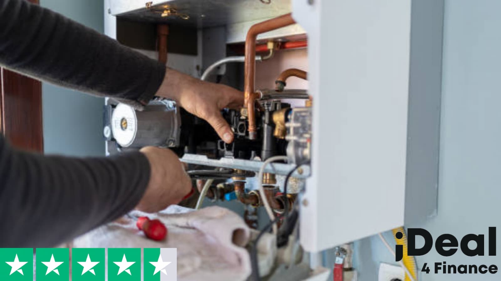 Offer boiler finance to customers