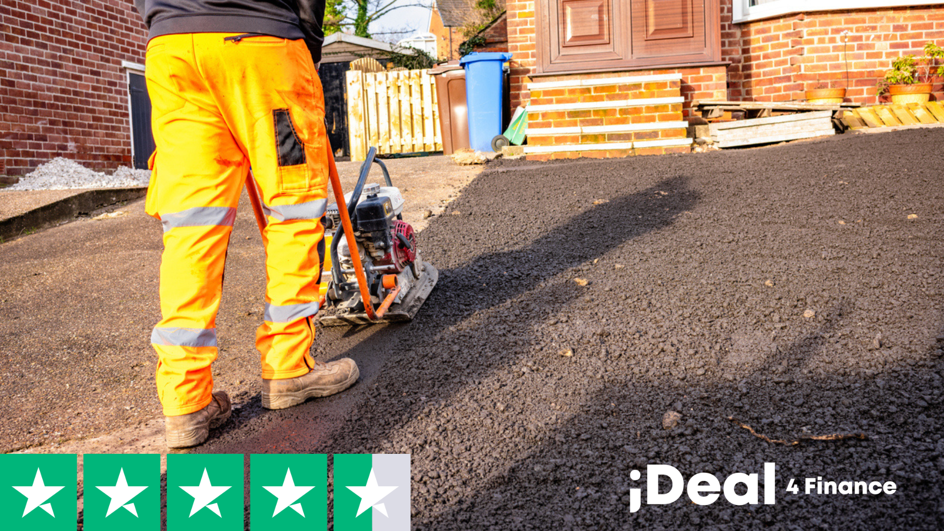 Offer driveway finance to customers