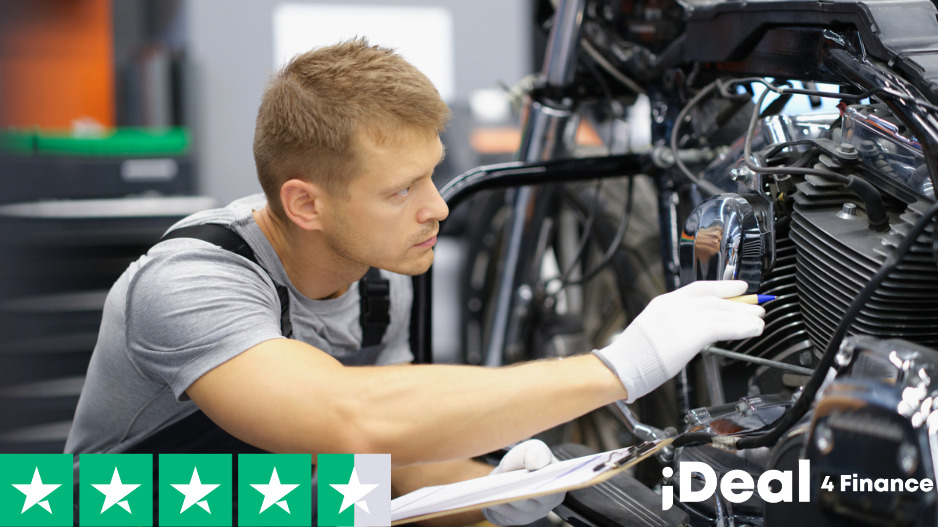 Offer Motorbike Finance to customers